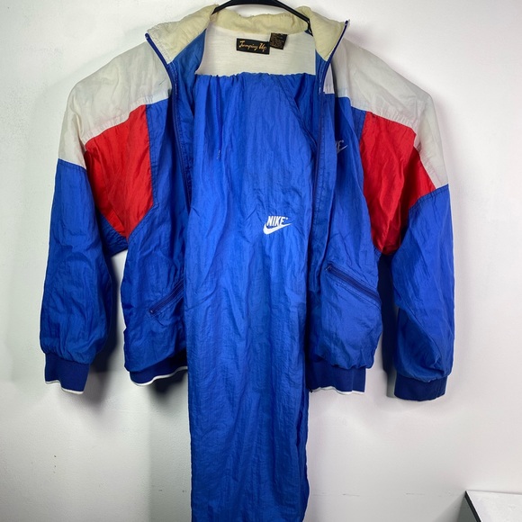 80s-90s Vintage Bootleg Nike Track suite size M - Picture 2 of 8